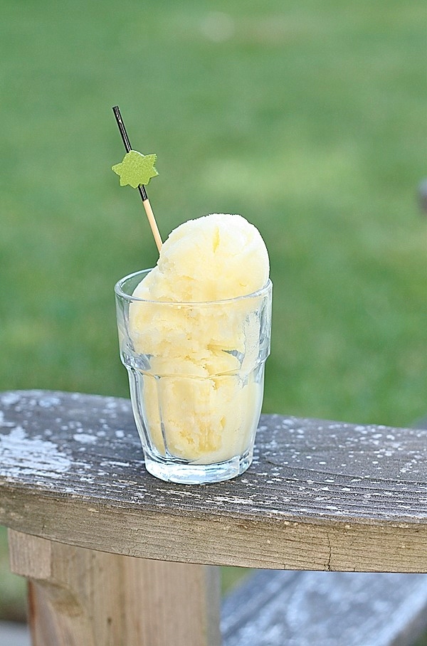 Pina Colada Sorbet – First Look, Then Cook